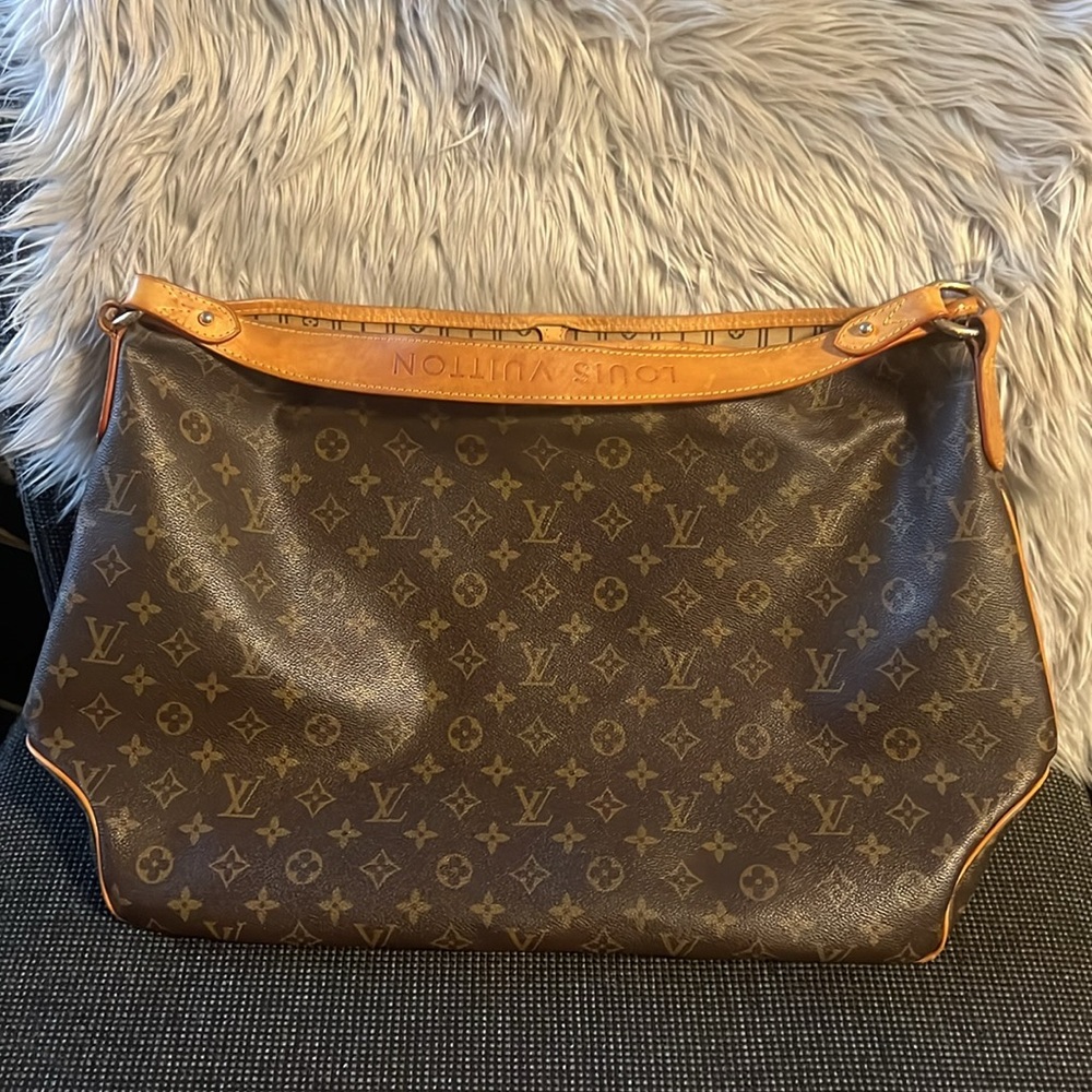 Gently used brown purse